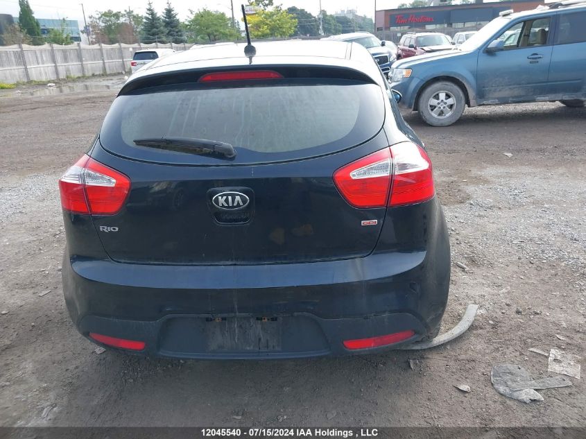 2013 Kia Rio VIN: KNADM5A37D6803321 Lot: 12045540