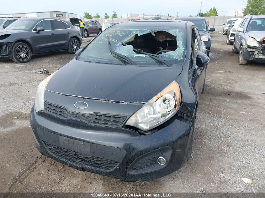 2013 Kia Rio VIN: KNADM5A37D6803321 Lot: 12045540