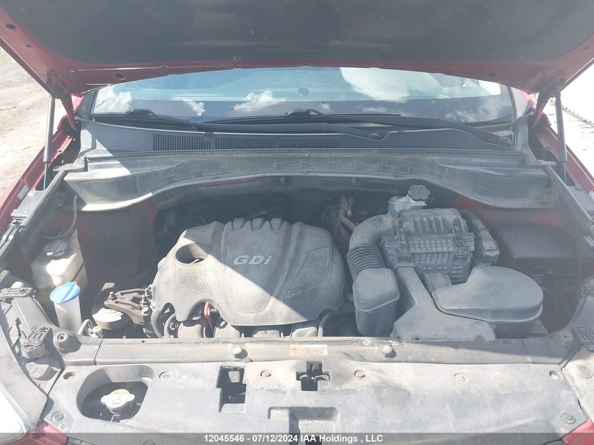 2013 Hyundai Santa Fe Sport VIN: 5XYZT3LB7DG009792 Lot: 12045546