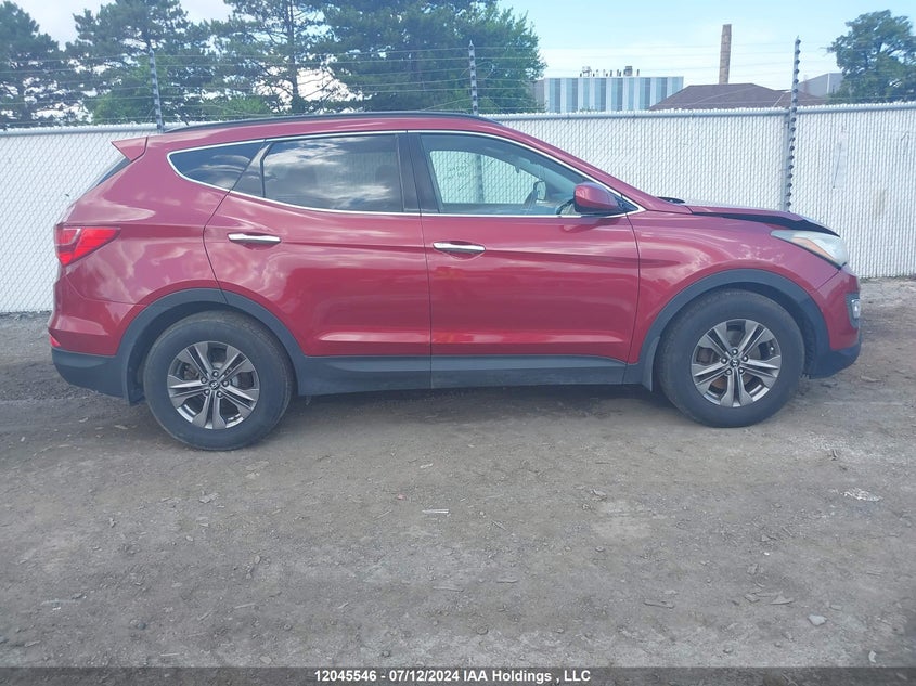 2013 Hyundai Santa Fe Sport VIN: 5XYZT3LB7DG009792 Lot: 12045546