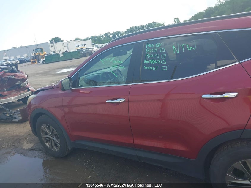 2013 Hyundai Santa Fe Sport VIN: 5XYZT3LB7DG009792 Lot: 12045546