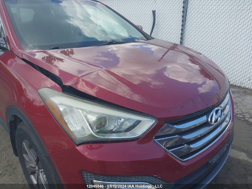 2013 Hyundai Santa Fe Sport VIN: 5XYZT3LB7DG009792 Lot: 12045546