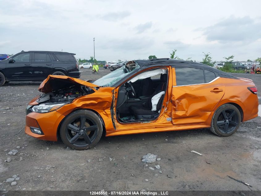 2022 Nissan Sentra VIN: 3N1AB8DV9NY243177 Lot: 12045550