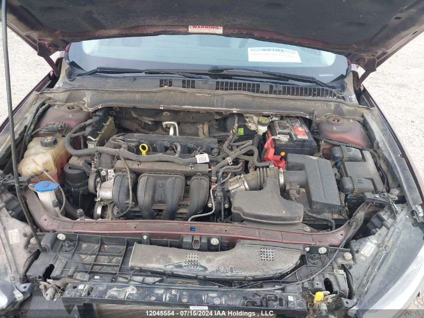 2015 Ford Fusion S VIN: 3FA6P0G75FR100750 Lot: 12045554