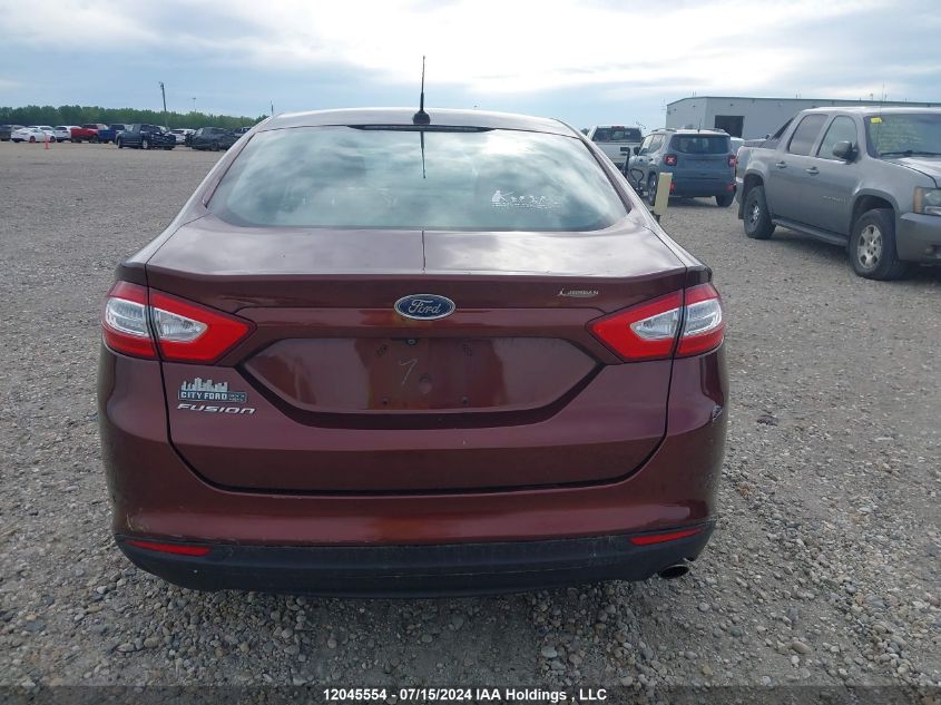 2015 Ford Fusion S VIN: 3FA6P0G75FR100750 Lot: 12045554