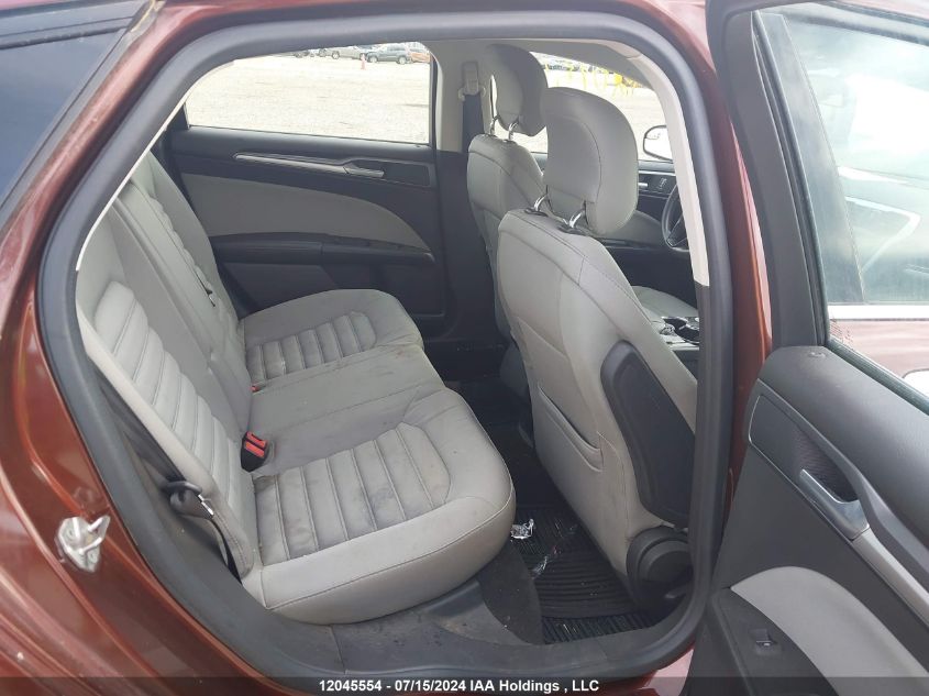 2015 Ford Fusion S VIN: 3FA6P0G75FR100750 Lot: 12045554