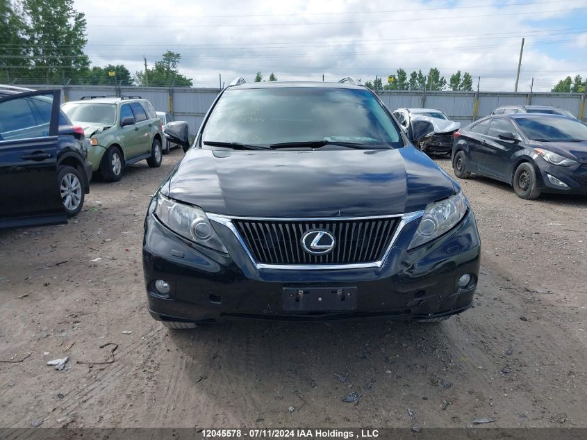 2010 Lexus Rx 350 VIN: 2T2BK1BA6AC074704 Lot: 12045578