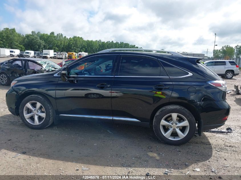 2010 Lexus Rx 350 VIN: 2T2BK1BA6AC074704 Lot: 12045578