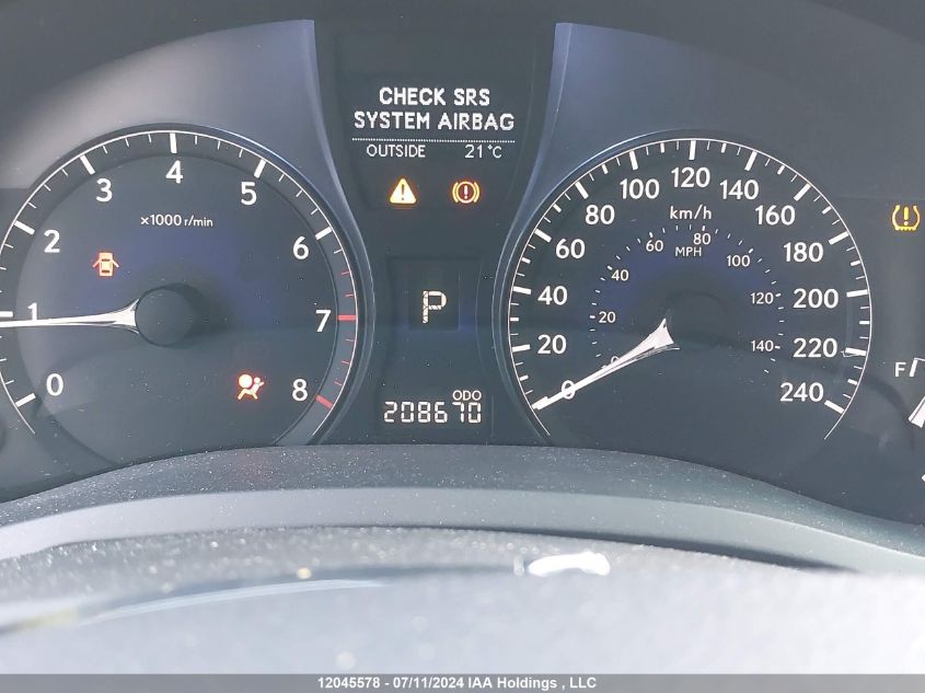 2010 Lexus Rx 350 VIN: 2T2BK1BA6AC074704 Lot: 12045578