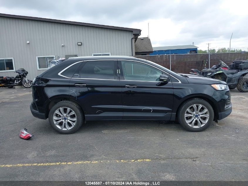 2019 Ford Edge Titanium VIN: 2FMPK4K9XKBC28998 Lot: 12045587