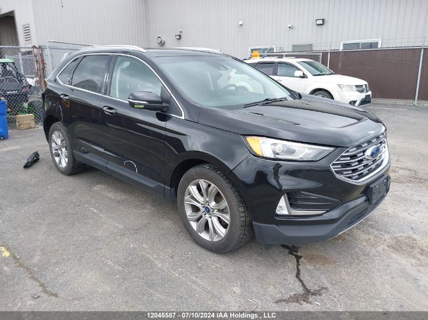 2019 Ford Edge Titanium VIN: 2FMPK4K9XKBC28998 Lot: 12045587