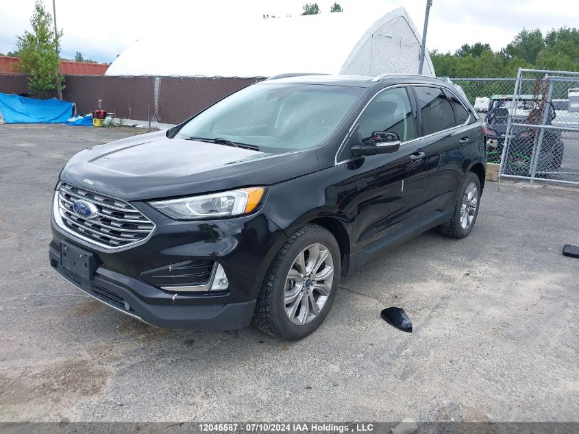 2019 Ford Edge Titanium VIN: 2FMPK4K9XKBC28998 Lot: 12045587