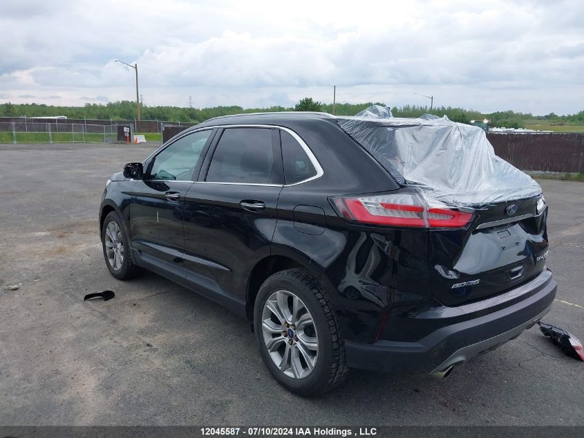 2019 Ford Edge Titanium VIN: 2FMPK4K9XKBC28998 Lot: 12045587