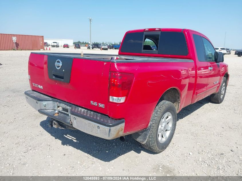 2006 Nissan Titan Xe/Se/Le VIN: 1N6AA06B06N530715 Lot: 12045593