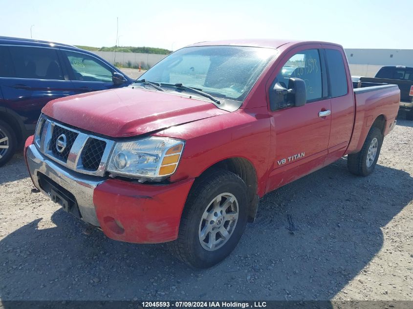 2006 Nissan Titan Xe/Se/Le VIN: 1N6AA06B06N530715 Lot: 12045593