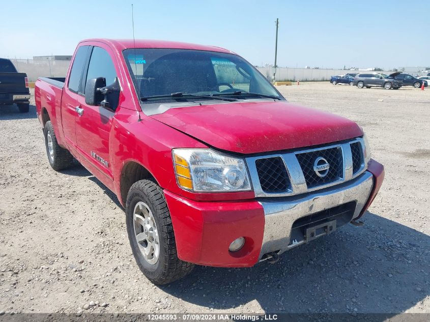 2006 Nissan Titan Xe/Se/Le VIN: 1N6AA06B06N530715 Lot: 12045593