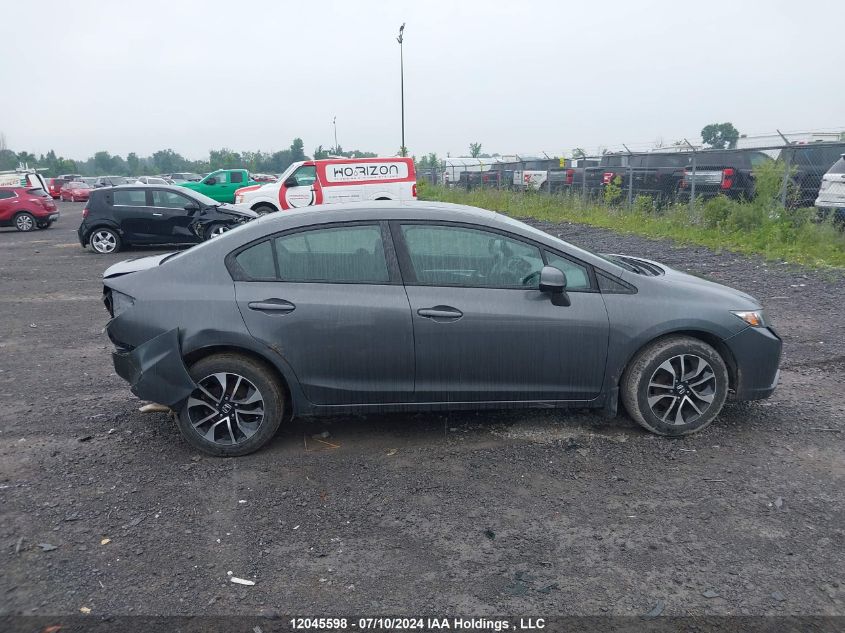 2013 Honda Civic Lx VIN: 2HGFB2E52DH011508 Lot: 12045598