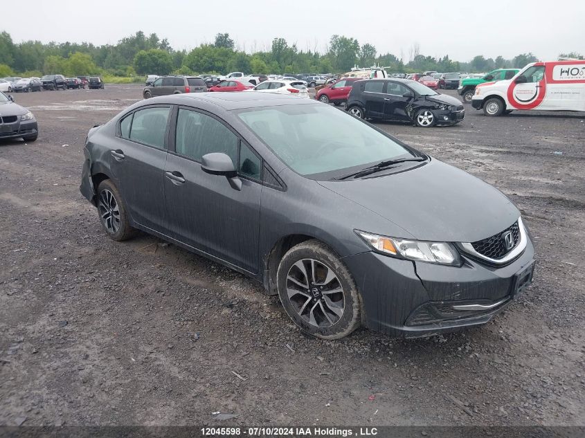 2013 Honda Civic Lx VIN: 2HGFB2E52DH011508 Lot: 12045598