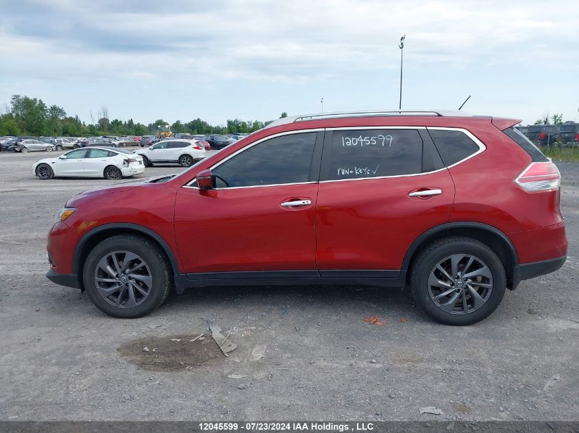 2016 Nissan Rogue VIN: 5N1AT2MV6GC794049 Lot: 12045599