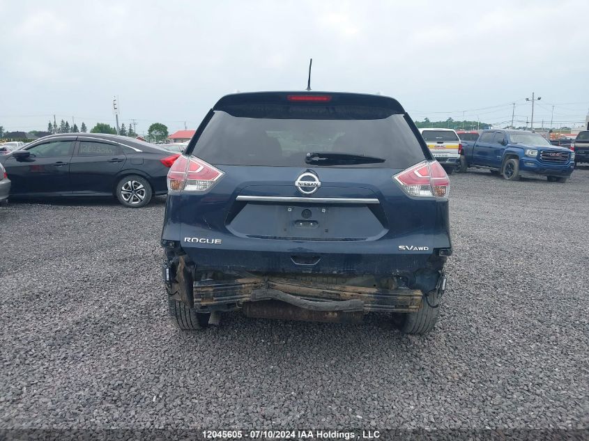 2016 Nissan Rogue VIN: 5N1AT2MM4GC832529 Lot: 12045605