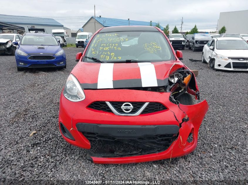 2015 Nissan Micra VIN: 3N1CK3CPXFL266450 Lot: 12045607