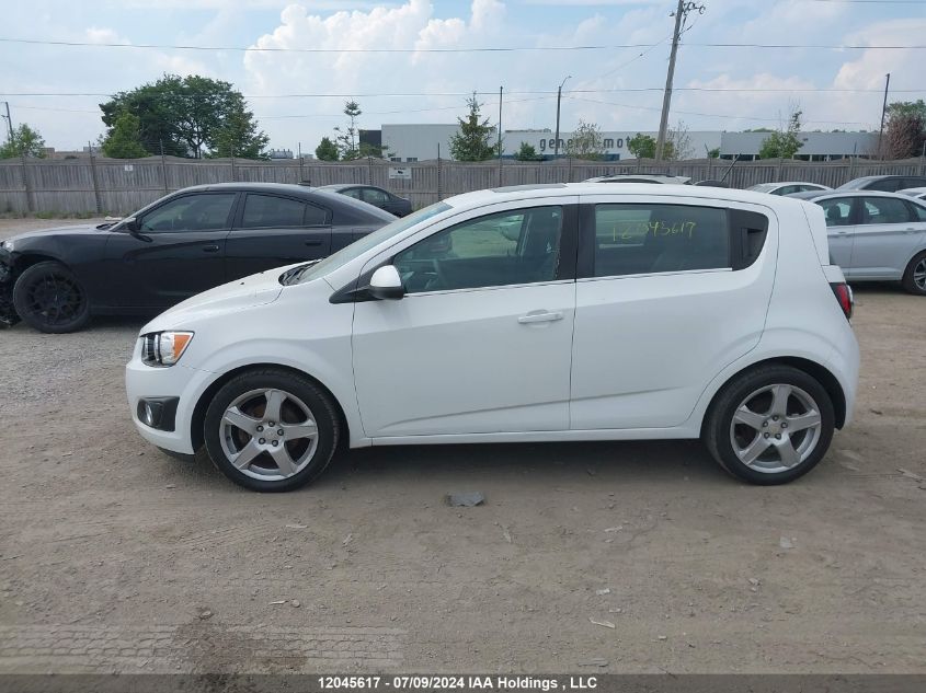 2015 Chevrolet Sonic Lt VIN: 1G1JC6SH8F4191730 Lot: 12045617