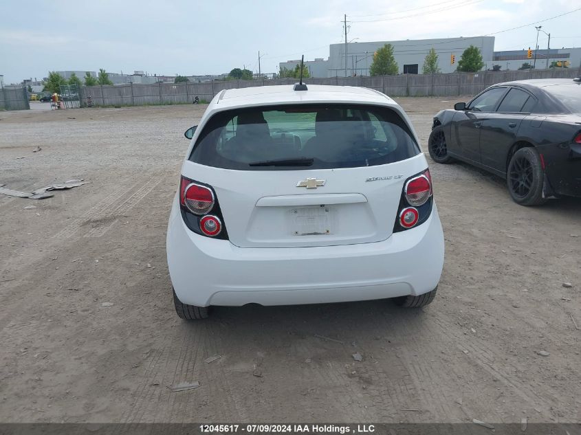 2015 Chevrolet Sonic Lt VIN: 1G1JC6SH8F4191730 Lot: 12045617