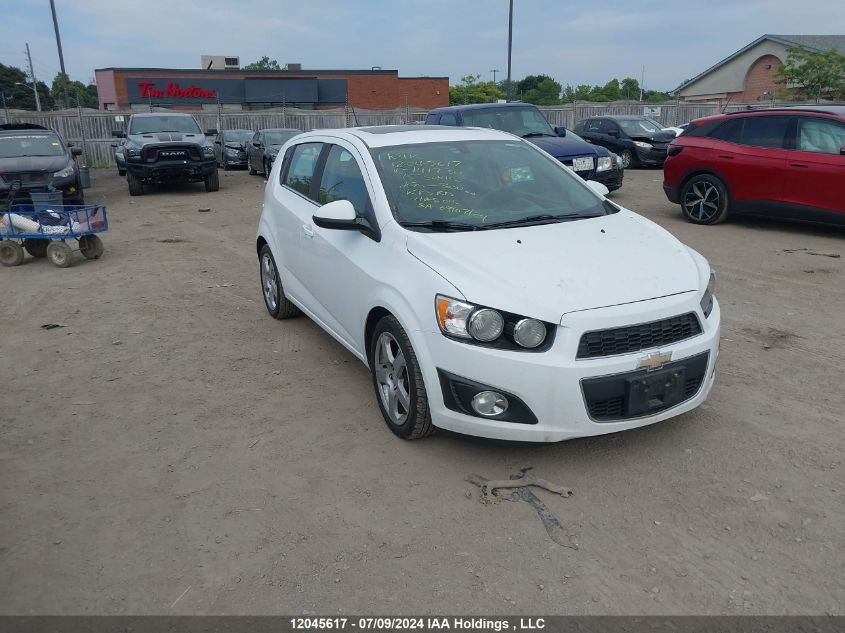 2015 Chevrolet Sonic Lt VIN: 1G1JC6SH8F4191730 Lot: 12045617