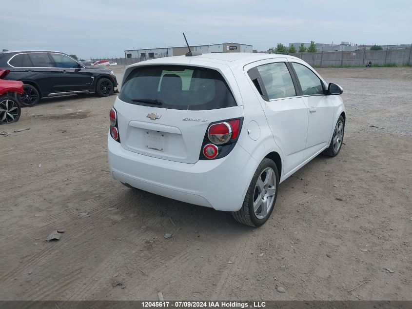 2015 Chevrolet Sonic Lt VIN: 1G1JC6SH8F4191730 Lot: 12045617