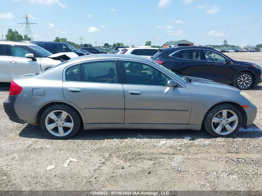 2004 Infiniti G35 VIN: JNKCV51E44M107281 Lot: 12045623