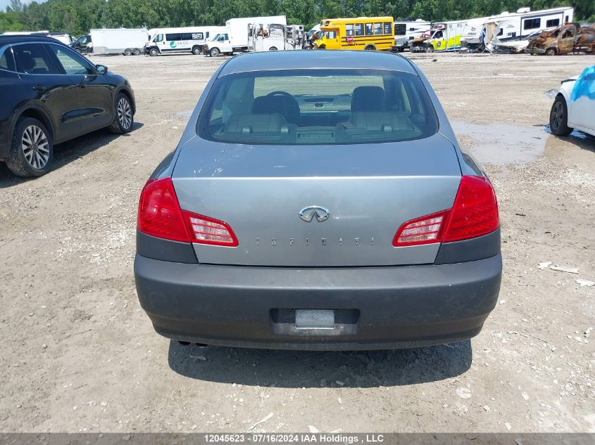 2004 Infiniti G35 VIN: JNKCV51E44M107281 Lot: 12045623