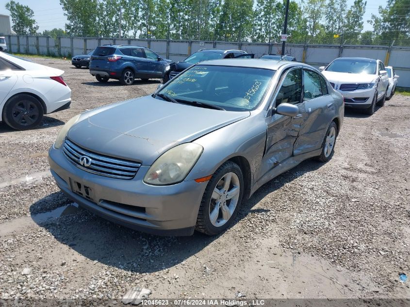 2004 Infiniti G35 VIN: JNKCV51E44M107281 Lot: 12045623