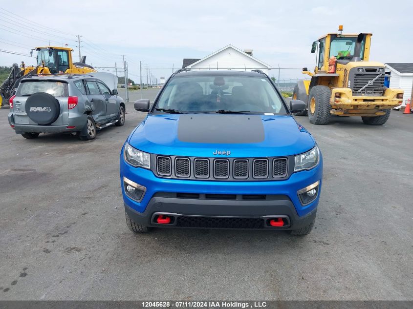 2018 Jeep Compass Trailhawk VIN: 3C4NJDDB6JT155369 Lot: 12045628