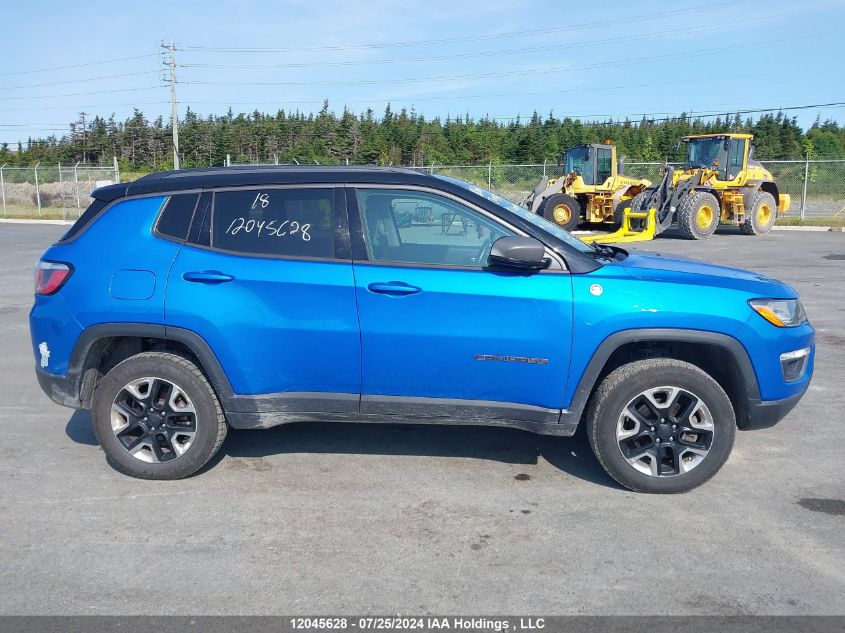 2018 Jeep Compass Trailhawk VIN: 3C4NJDDB6JT155369 Lot: 12045628
