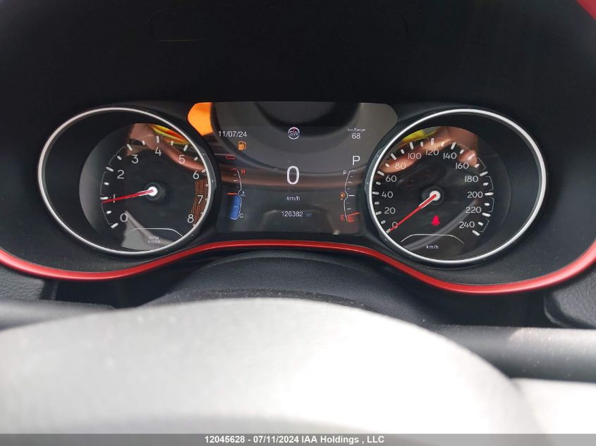 2018 Jeep Compass Trailhawk VIN: 3C4NJDDB6JT155369 Lot: 12045628