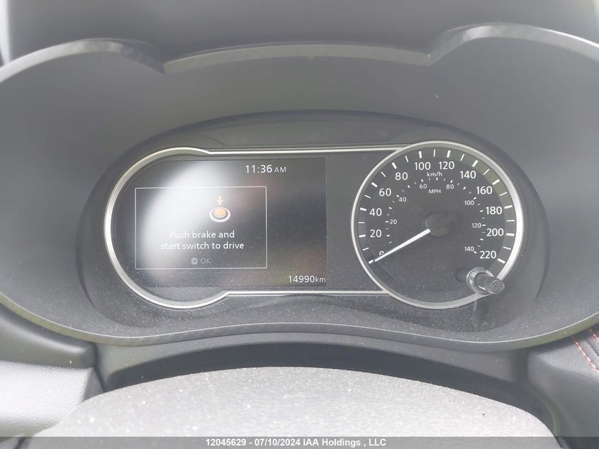 2024 Nissan Versa VIN: 3N1CN8FV5RL878557 Lot: 12045629