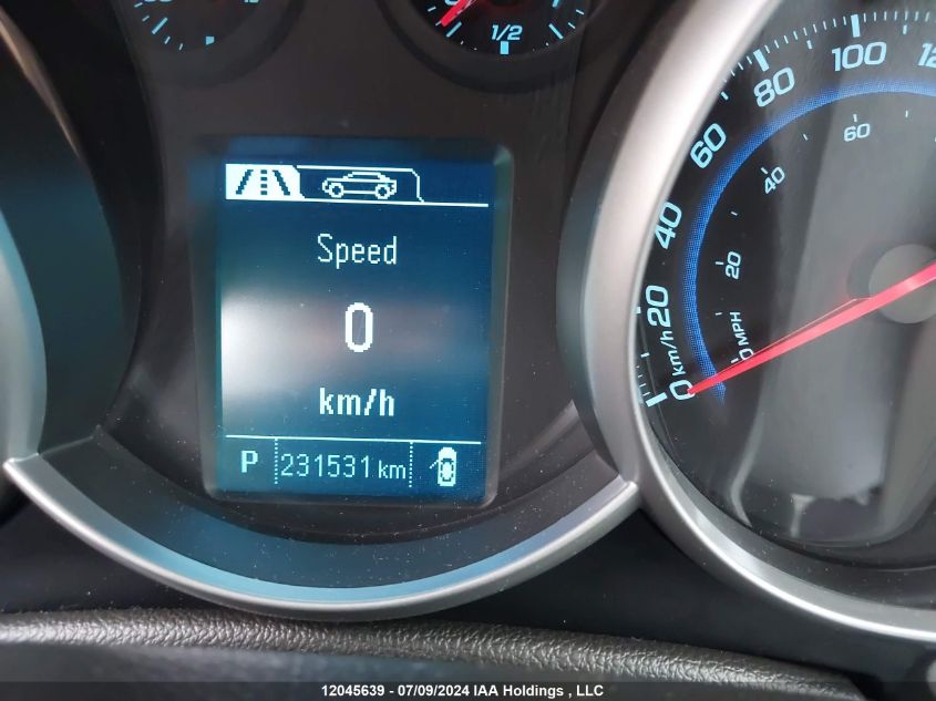 2013 Chevrolet Cruze Ls VIN: 1G1PL5SH1D7325042 Lot: 12045639