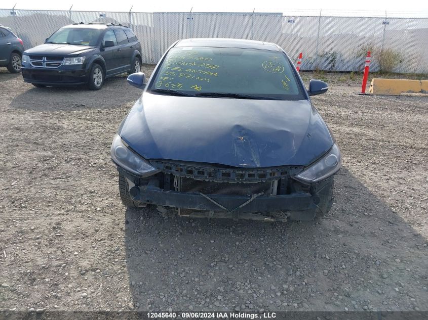 2017 Hyundai Elantra Gls VIN: KMHD84LF7HU267797 Lot: 12045640