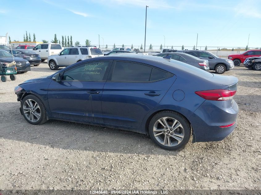 2017 Hyundai Elantra Gls VIN: KMHD84LF7HU267797 Lot: 12045640