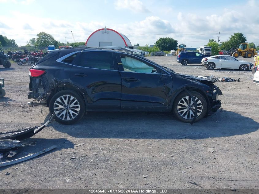 2021 Ford Escape Titanium VIN: 1FMCU9DZXMUA71425 Lot: 12045645
