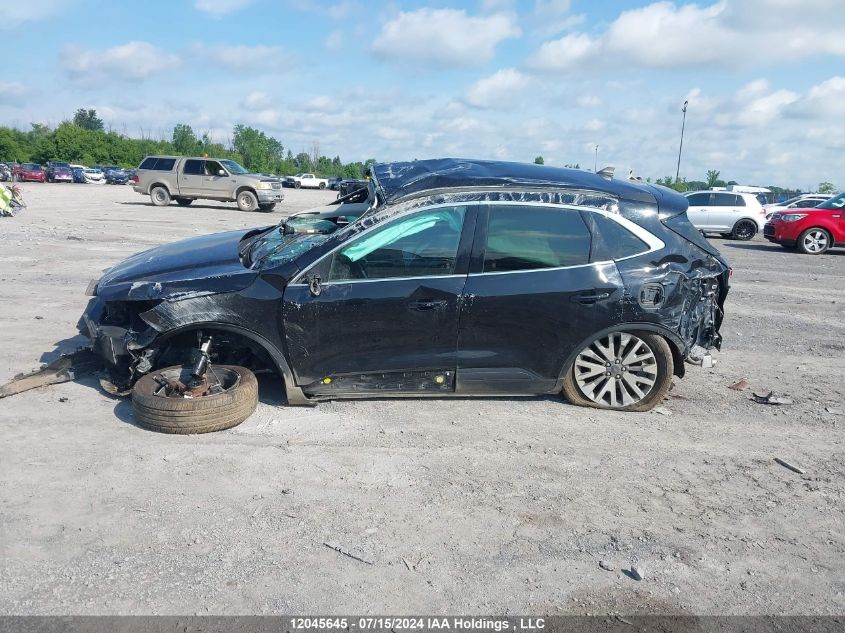 2021 Ford Escape Titanium VIN: 1FMCU9DZXMUA71425 Lot: 12045645