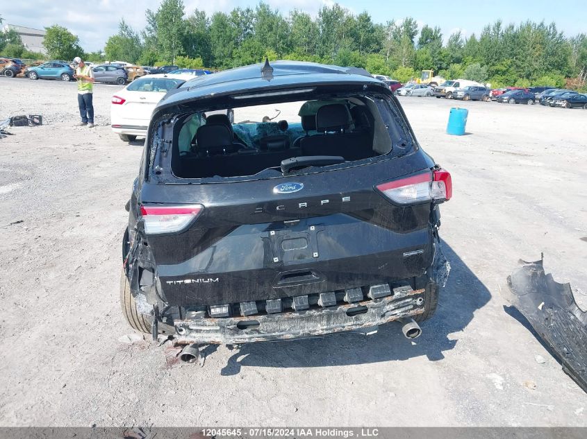 2021 Ford Escape Titanium VIN: 1FMCU9DZXMUA71425 Lot: 12045645