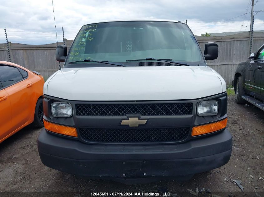 2014 Chevrolet Express VIN: 1GCSHAF46E1153730 Lot: 12045651