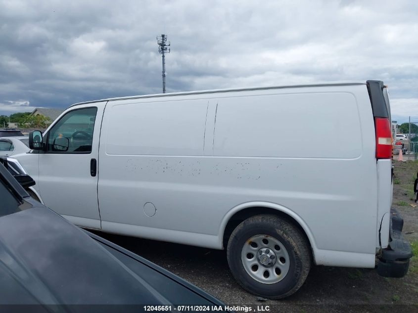 2014 Chevrolet Express VIN: 1GCSHAF46E1153730 Lot: 12045651