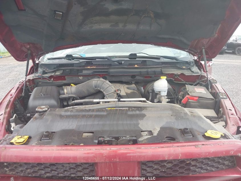 2012 Ram 1500 Slt VIN: 1C6RD7GTXCS321838 Lot: 12045655