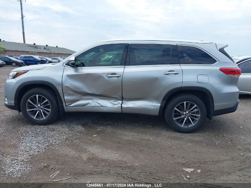 2017 Toyota Highlander Xle VIN: 5TDJZRFH9HS406251 Lot: 12045661