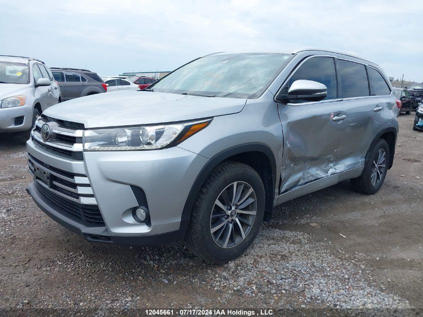 2017 Toyota Highlander Xle VIN: 5TDJZRFH9HS406251 Lot: 12045661