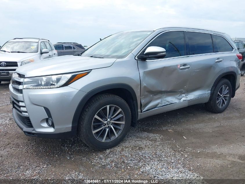 2017 Toyota Highlander Xle VIN: 5TDJZRFH9HS406251 Lot: 12045661