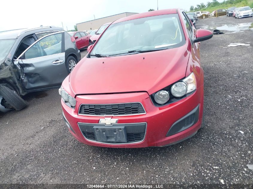 2012 Chevrolet Sonic VIN: 1G1JC6EH8C4121796 Lot: 12045664