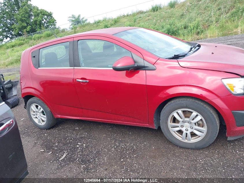 2012 Chevrolet Sonic VIN: 1G1JC6EH8C4121796 Lot: 12045664